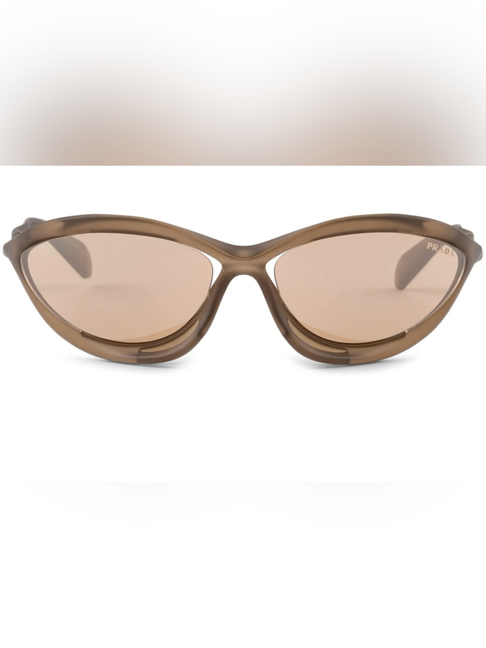 PRADA - Never worn brown sunglasses